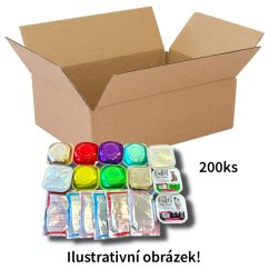 200x Mix různých prémiových značek a druhů kapsiček a vaniček 85g-100g, VÝHODNÉ PRÉMIOVÉ BALENÍ