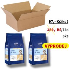 (AKČNÍ VÝPRODEJ) 8x Activa Gold prémiové drůbeží granule pro kočky pro zdravou srst a kůži, 1,5kg, VÝHODNÉ PRÉMIOVÉ BALENÍ