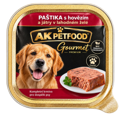 72x Vaničky pro psy 150g, lahodná paštika s hovězím masem a játry, 65% masa!, VÝHODNÉ PRÉMIOVÉ BALENÍ