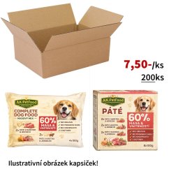 200x Kapsičky pro psy, značky nadnárodních řetězců, VÝHODNÉ EKONOMICKÉ BALENÍ