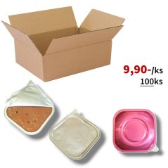 100x Vaničky pro kočky 85g, lahodná pěnová paštika s hovězím masem a taurinem, 70% masa, VÝHODNÉ PRÉMIOVÉ BALENÍ